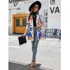 imageFloerns Womens Casual Long Sleeve Graphic Colorful Blazer Work Suit JacketsWhite Slogan