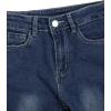 imageFloerns Girls Casual Ripped Frayed Split Hem Flare Bell Bottom Jeans Denim PantsBlue B