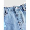 imageFloerns Girls Casual Ripped Frayed Split Hem Flare Bell Bottom Jeans Denim PantsBlue Flower