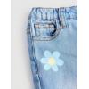 imageFloerns Girls Casual Ripped Frayed Split Hem Flare Bell Bottom Jeans Denim PantsBlue Flower
