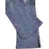 imageFloerns Girls Casual Ripped Frayed Split Hem Flare Bell Bottom Jeans Denim PantsOcean Blue