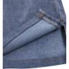 imageFloerns Girls Casual Ripped Frayed Split Hem Flare Bell Bottom Jeans Denim PantsOcean Blue
