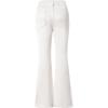 imageFloerns Girls Casual Ripped Frayed Split Hem Flare Bell Bottom Jeans Denim PantsWhite