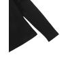 imageFloerns Girls Solid Puff Long Sleeve Round Neck Rib Knit Shirt Tee TopBlack