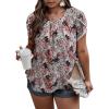 White Pink Floral