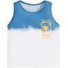 imageFloerns Boys 3 Pcs Sleeveless Crew Neck Pocket Casual Solid Tank TopTie Dye Royal Blue