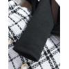 imageFloerns Girls 2 Piece Outfit Ruffle Trim Long Sleeve T Shirt and Short Skirt SetBlack White Ivory