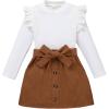 Brown White
