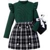 Dark Green Black