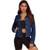 Dark Blue With Pocket