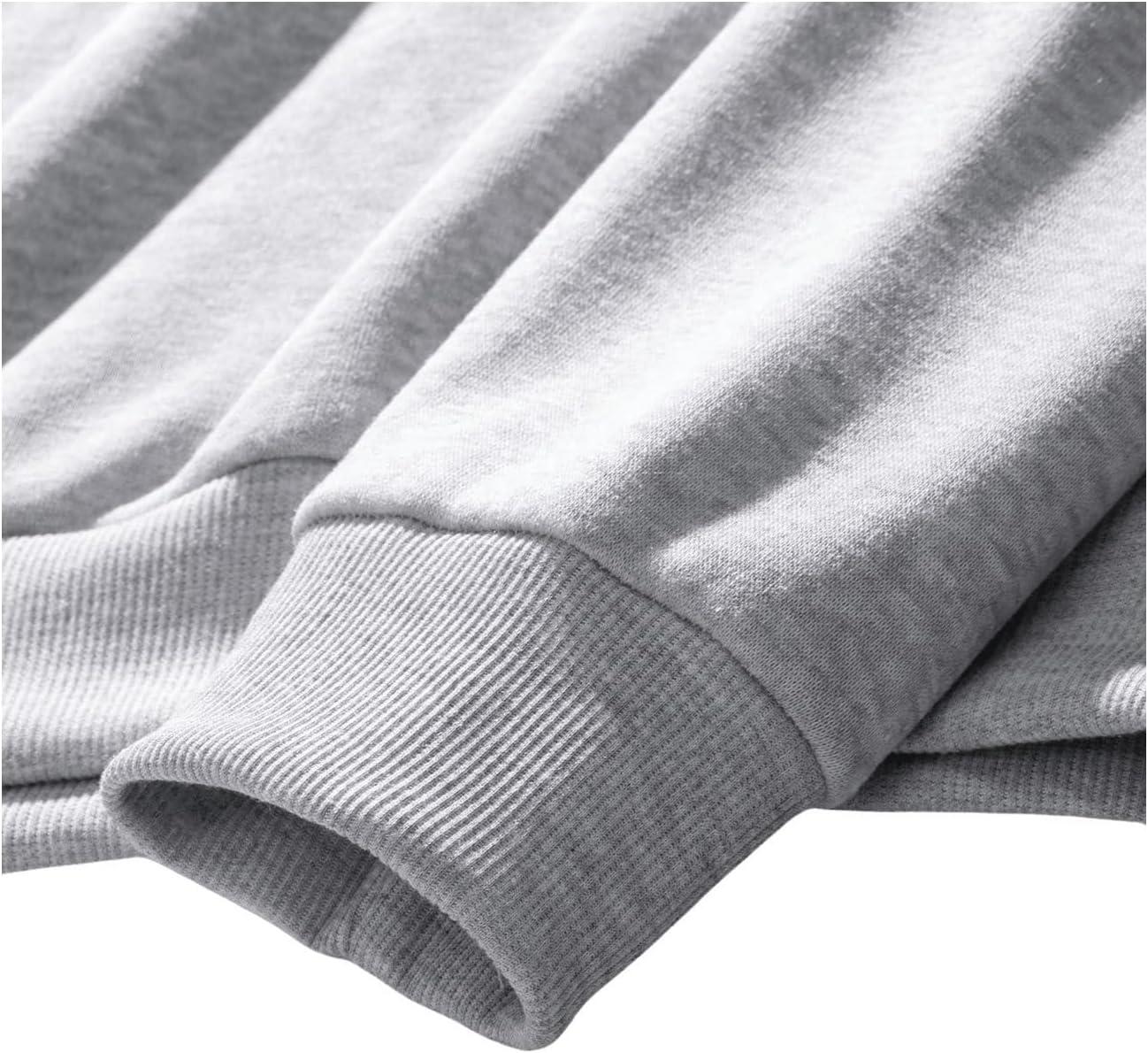 imageFloerns Mens Graphic Print Long Sleeve Drawstring Hoodie Pullover SweatshirtGrey Animal