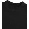 imageFloerns Girls 2 Piece Outfit Ruffle Trim Tee Top with Paperbag Waist Shorts SetBlack Green