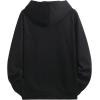 imageFloerns Mens Graphic Print Long Sleeve Drawstring Hoodie Pullover SweatshirtBlack Cross