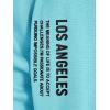 imageFloerns Mens Graphic Print Long Sleeve Drawstring Hoodie Pullover SweatshirtBlue Black Letter