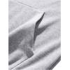 imageFloerns Mens Graphic Print Long Sleeve Drawstring Hoodie Pullover SweatshirtGrey Animal