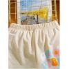 imageFloerns Girls Casual Floral Graphic Print Elastic Waist Straight Leg Track ShortsKhaki