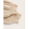 imageFloerns Womens Dolman Long Sleeve Shrug Cardigan Sweater and Crop Tube TopKhaki