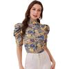 Gold Floral