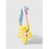 imageFloerns Womens Faux Fur Cute Star Shoulder Bag Fuzzy Purse Crossbody BagYellow Multi