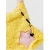 imageFloerns Womens Faux Fur Cute Star Shoulder Bag Fuzzy Purse Crossbody BagYellow Multi