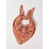 imageFloerns Womens Flower Hair Scarf Head Scarves Kerchief Lightweight BandanaBrown