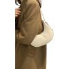 imageFloerns Womens PU Leather Shoulder Bag Clutch Purse Mini Hobo HandbagWhite