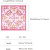 imageFloerns Womens Paisley Print Head Scarves Headband Boho Hair BandanaPink