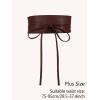 imageFloerns Womens Plus Size PU Leather Wide Cinch Belt Wideband Bow Knot BeltBrown