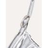 imageFloerns Womens Y2k Gothic Punk Hobo Shoulder Bag PU Leather Clutch HandbagSilver