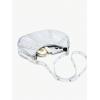 imageFloerns Womens Y2k Gothic Punk Hobo Shoulder Bag PU Leather Clutch HandbagSolid Silver