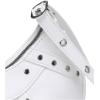 imageFloerns Womens Y2k Gothic Punk Hobo Shoulder Bag PU Leather Clutch HandbagWhite
