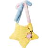 imageFloerns Womens Faux Fur Cute Star Shoulder Bag Fuzzy Purse Crossbody BagYellow Multi