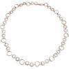 imageFloerns Womens Hollow Out Circle Shape Waist Belt Wedding Sash for DressSilver