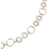 imageFloerns Womens Hollow Out Circle Shape Waist Belt Wedding Sash for DressSilver