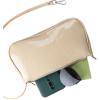 imageFloerns Womens Retro Classic Shoulder Bag Small Tote Handbag Clutch PurseApricot