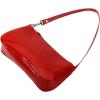 imageFloerns Womens Retro Classic Shoulder Bag Small Tote Handbag Clutch PurseRed