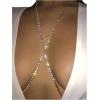 imageFloerns Womens Rhinestone Belt Nightclub Waist Bikini Thin Belt AccessoriesSilver