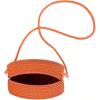 imageFloerns Womens Small Round Straw Crossbody Purse Beach Circle Boho Shoulder BagBurnt Orange