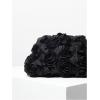 imageFloerns Womens Vintage Leather Ruched Bag Evening Handbag Dumpling Clutch PurseBlack Floral