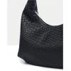 imageFloerns Womens Vintage Leather Tote Shoulder Handbag Top Handle Hobo BagBlack