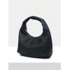 imageFloerns Womens Vintage Leather Tote Shoulder Handbag Top Handle Hobo BagBlack