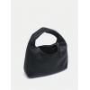 imageFloerns Womens Vintage Leather Tote Shoulder Handbag Top Handle Hobo BagBlack