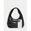 imageFloerns Womens Vintage Leather Tote Shoulder Handbag Top Handle Hobo BagBlack Pu