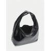 imageFloerns Womens Vintage Leather Tote Shoulder Handbag Top Handle Hobo BagBlack Pu