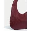 imageFloerns Womens Vintage Leather Tote Shoulder Handbag Top Handle Hobo BagBurgundy Leather Solid