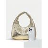 imageFloerns Womens Vintage Leather Tote Shoulder Handbag Top Handle Hobo BagGold