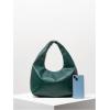 imageFloerns Womens Vintage Leather Tote Shoulder Handbag Top Handle Hobo BagGreen