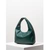 imageFloerns Womens Vintage Leather Tote Shoulder Handbag Top Handle Hobo BagGreen