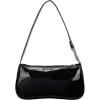 imageFloerns Womens Retro Classic Shoulder Bag Small Tote Handbag Clutch PurseBlack