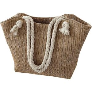 imageFloerns Womens Large Straw Weave Bag Summer Travel Tote Bag Woven Shoulder BagKhaki
